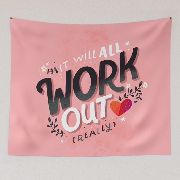 Item preview, It Will All Work Out (Really) designed and sold by CynthiaFxo.