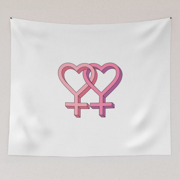 Item preview, Lesbian Couple Symbol designed and sold by Ravanna Lotus.