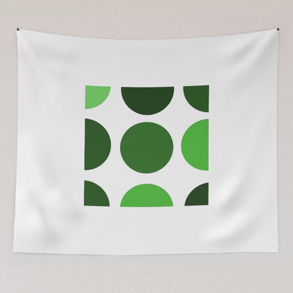 Item preview, Circles shades of green designed and sold by soulysart.