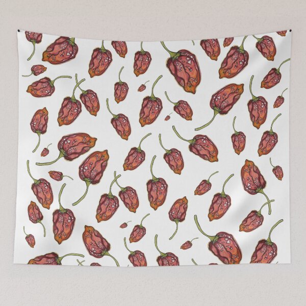 Item preview, Trinidad Scorpion chilli peppers designed and sold by HannahLstaples.