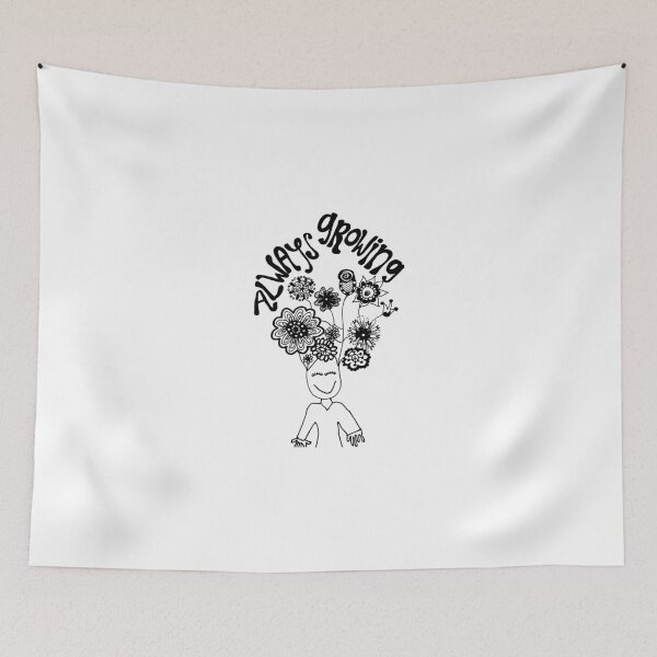 Item preview, Always Growing Flower Head designed and sold by alexavec.