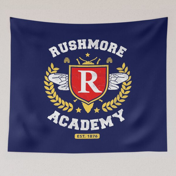 Item preview, Rushmore Academy T-Shirt designed and sold by Yipptee Shirts.