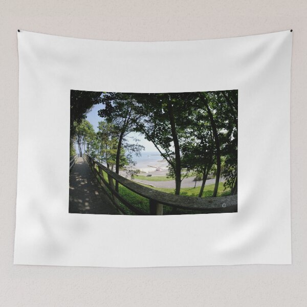 Item preview, Bridge in the town gardens at Lyme Regis. Dorset UK designed and sold by lynn carter.
