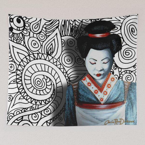 Item preview, Geisha in Patterns designed and sold by Cherie Roe Dirksen.