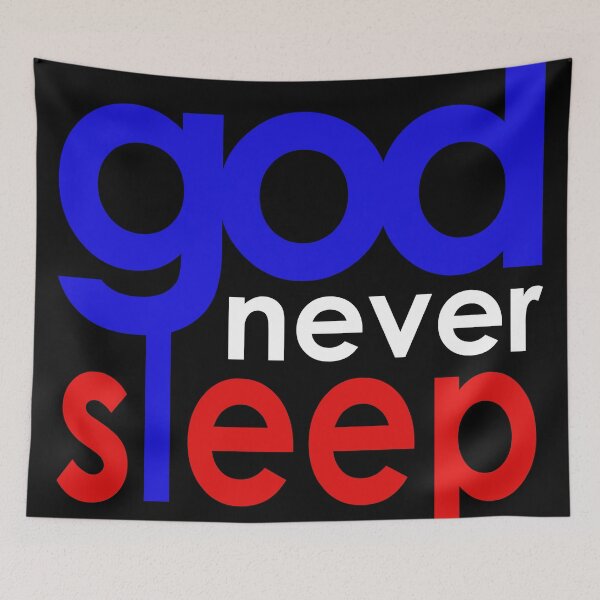 Item preview, God Never Sleep designed and sold by OpenLight.