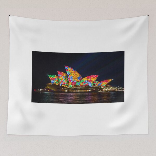 Item preview, Flower Sails - Sydney Opera House - Sydney Vivid Festival designed and sold by Bryan Freeman.