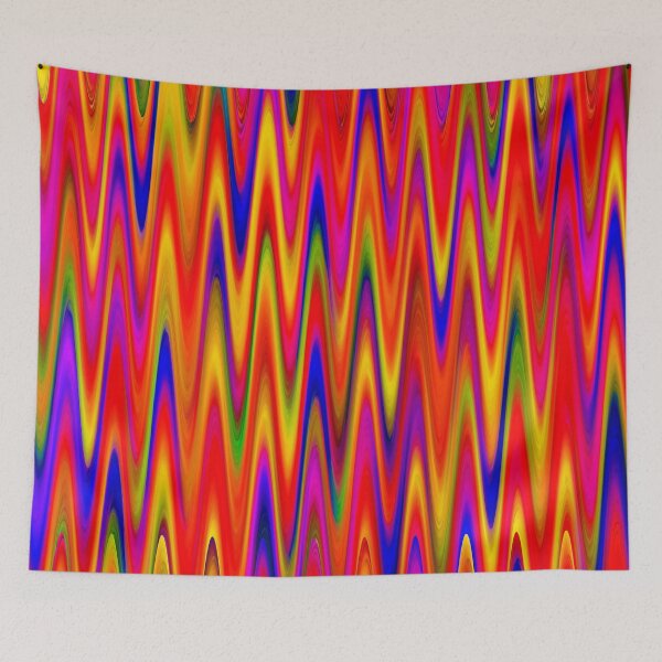 Artikelvorschau, WAVY-1 (mehrfarbig hell) - (9000 x 9000 px) entworfen und verkauft von coloraddicted.