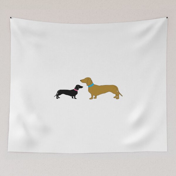 Item preview, Sausage Dog and Pup designed and sold by polkadotjelly.