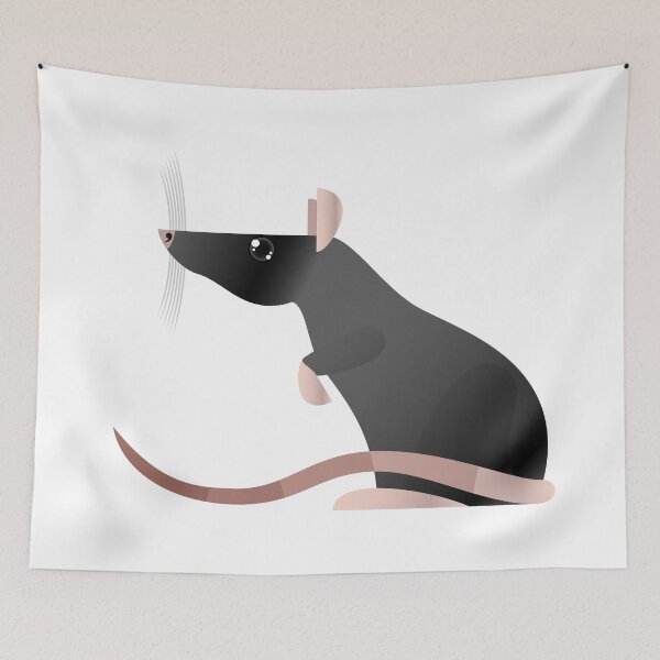 Item preview, Black rat designed and sold by krzyk-ostrowski.