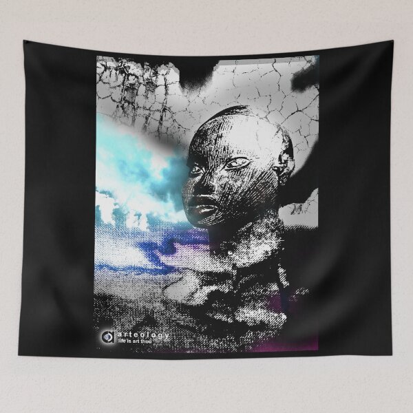 Item preview, blue bruxa designed and sold by arteology.