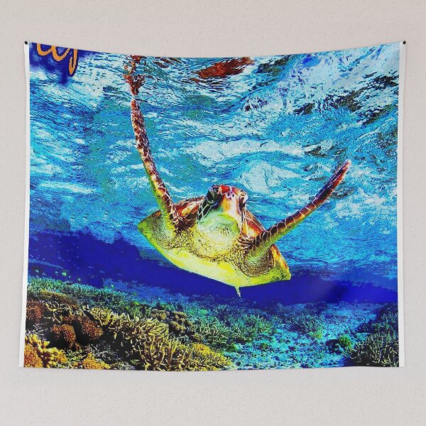 Item preview, "GREAT BARRIER CORAL REEF" Australia Travel Print designed and sold by posterbobs.