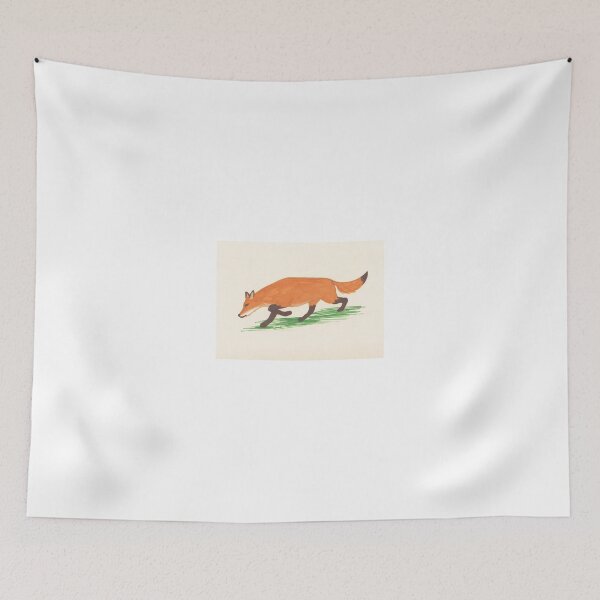 Item preview, stalking fox designed and sold by ormstonart.