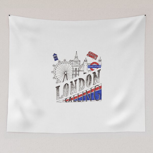 Item preview, London Calling designed and sold by Gatto Viola Designs by Alessandra Ragusa.