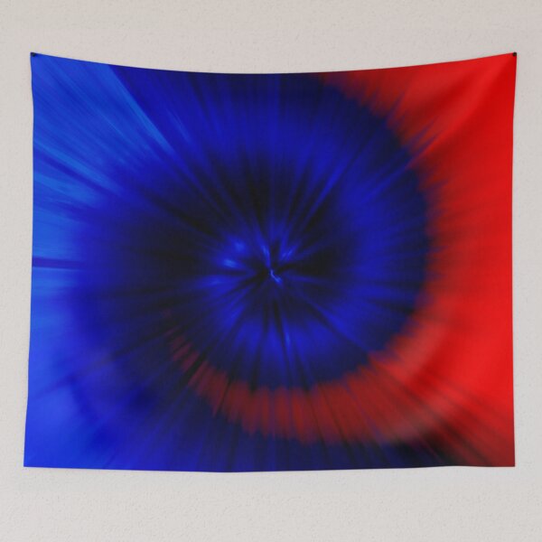 Item preview, TIE DYE (Blues & Reds)-(8400 x 8400 px) designed and sold by coloraddicted.