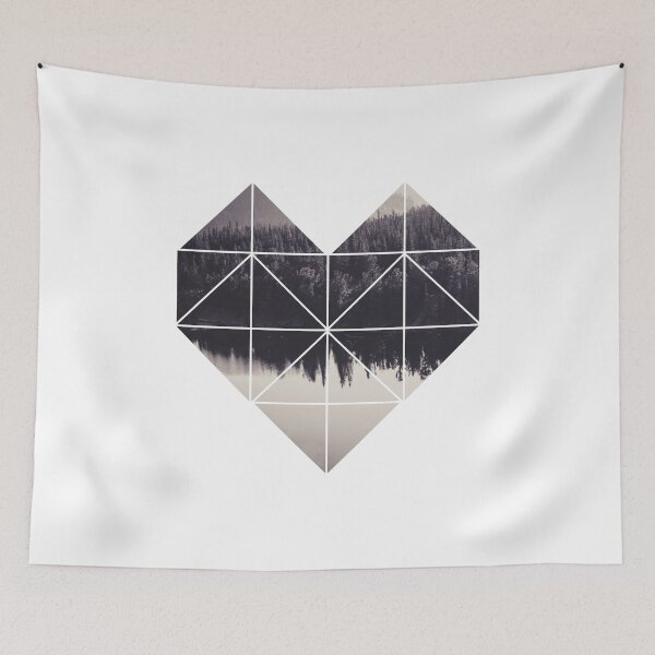 Item preview, Geometric art - heart designed and sold by Supreto.