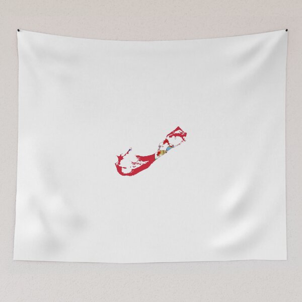 Item preview, Flag Map of Bermuda designed and sold by abbeyz71.