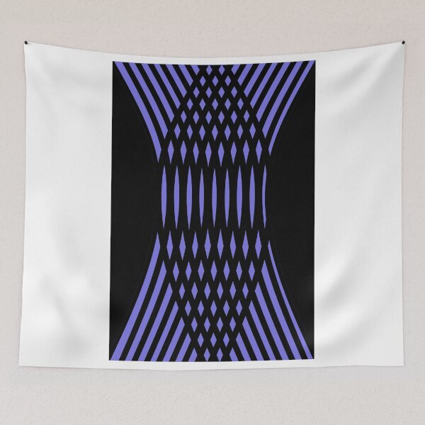 Item preview, Purple and Black Crazy Stripes designed and sold by Greenbaby.