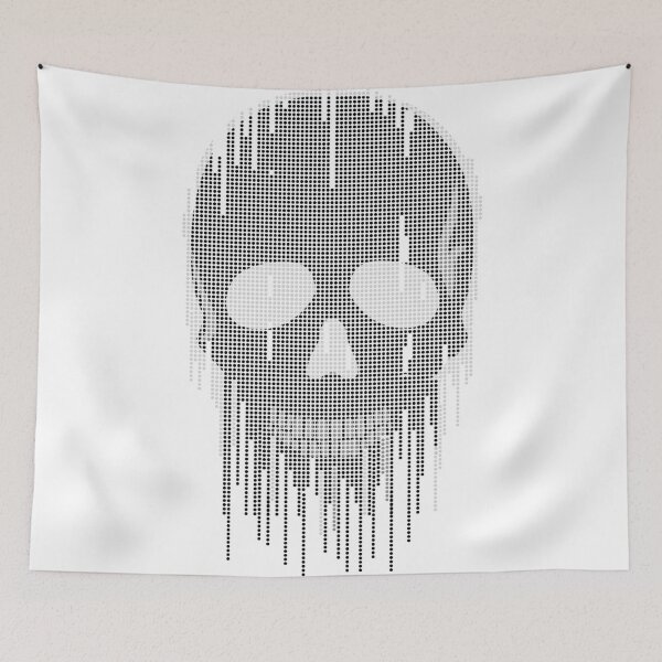 Item preview, edging skull designed and sold by tingna.