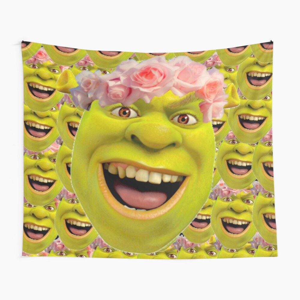shrek wall tapestry