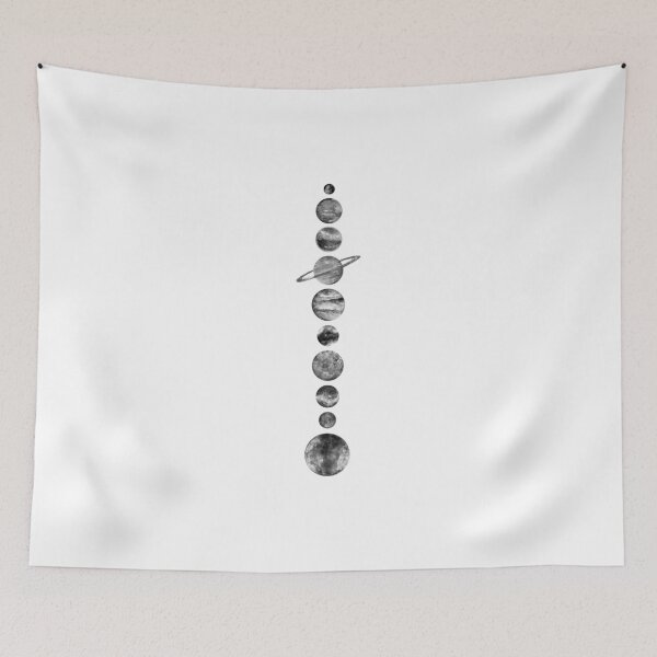 Item preview, Minimalistic Solar System designed and sold by NeptuneDesigns.