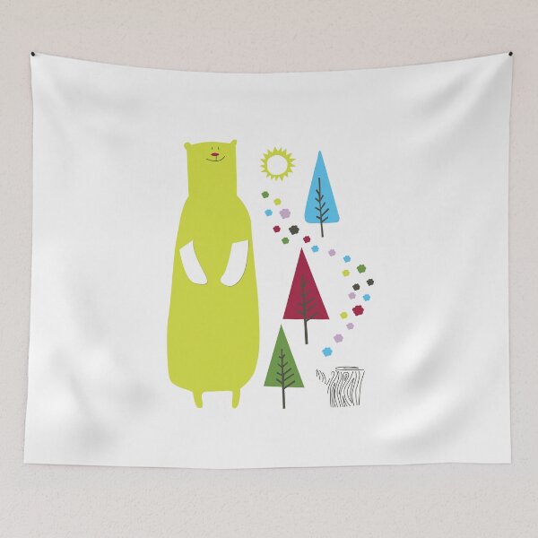 Item preview, Hiking in the woods designed and sold by Laura Wright.
