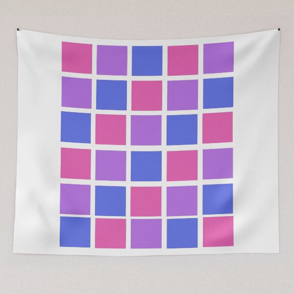 Item preview, Bisexual Squares designed and sold by Pxrplehead.