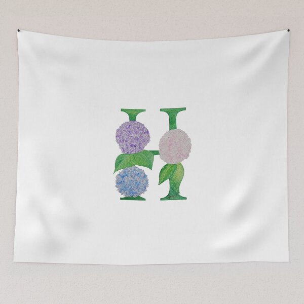 Item preview, Hydrangea H designed and sold by dazzlingpalette.
