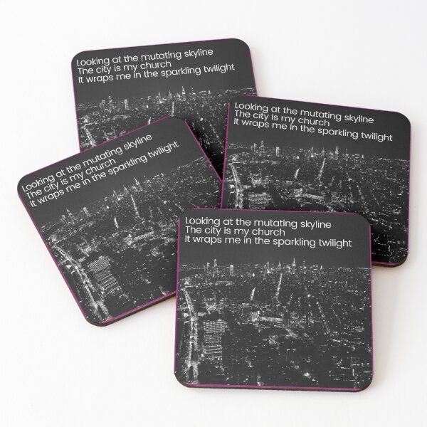 Item preview, City Lights Quotation (M83) designed and sold by Rachel Jeffrey.