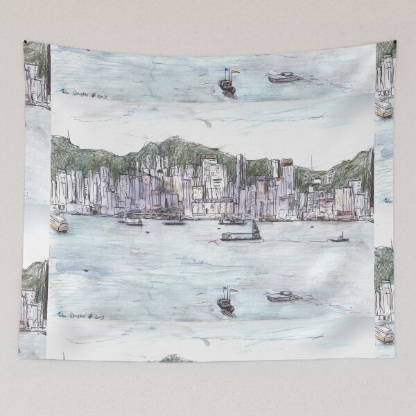 Item preview, Hong Kong Island From Kowloon designed and sold by John Douglas.