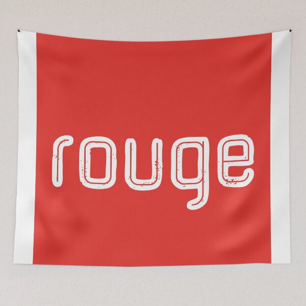 Item preview, ROUGE in BLEU designed and sold by Hell-Prints.