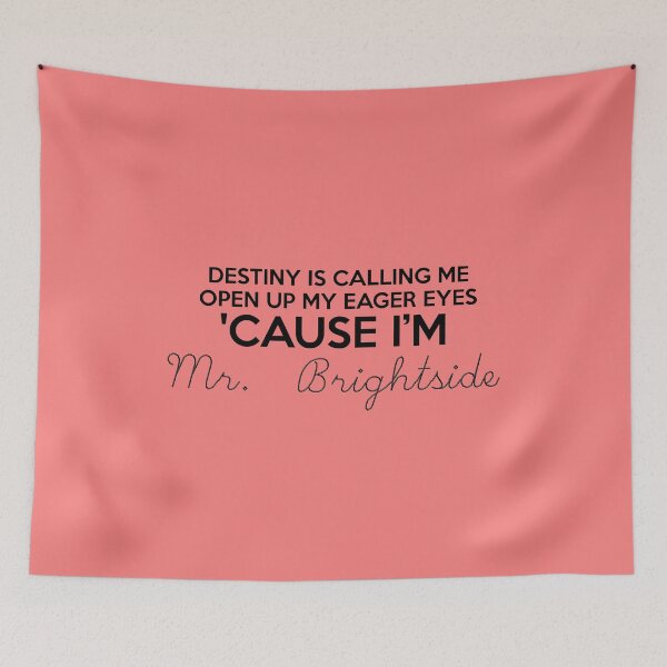 Item preview, Cause I'm Mr. Brightside designed and sold by Lizandra89.
