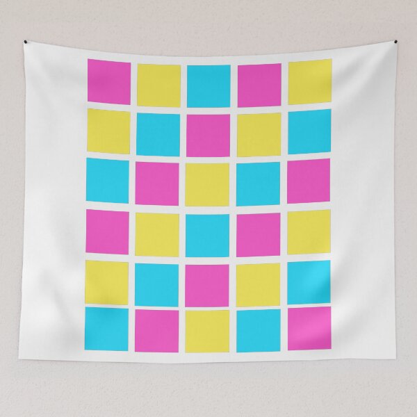 Item preview, Pansexual squares designed and sold by Pxrplehead.