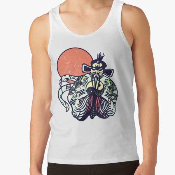 Big Trouble with Fu Manchu Tank Top