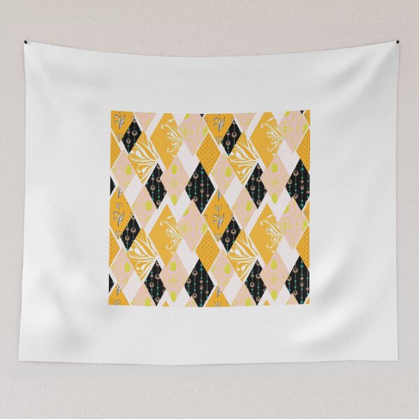 Item preview, Patchwork floral seamless pattern texture background designed and sold by fuzzyfox.