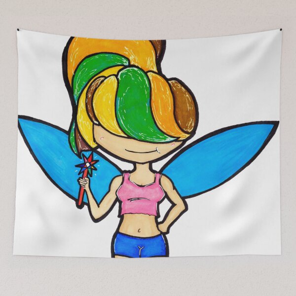 Item preview, Pride Fairy (female) - Lesbian/Gay/Bi/Trans LGBT Pride  designed and sold by TorchAndBrush.