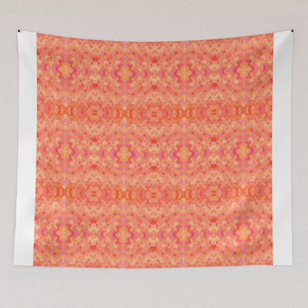 Item preview, Hand-Painted Abstract Watercolor in Orange Tangerine designed and sold by Beverly Claire Kaiya.