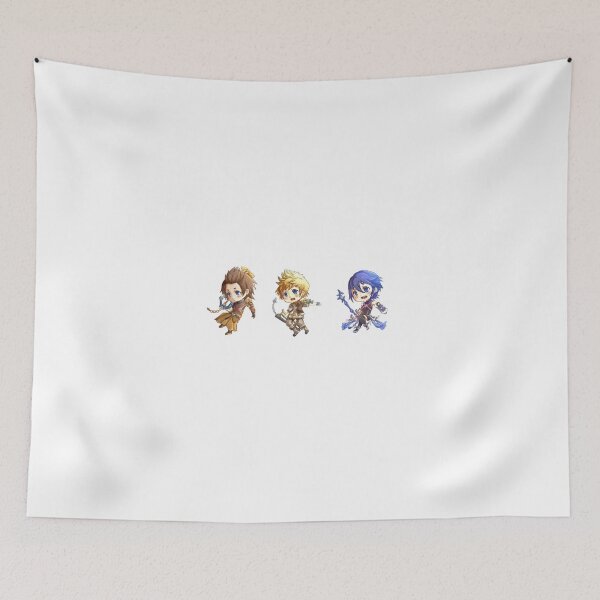 Item preview, Kingdom Hearts: Terra, Ventus, Aqua Chibi designed and sold by Shiroineki.
