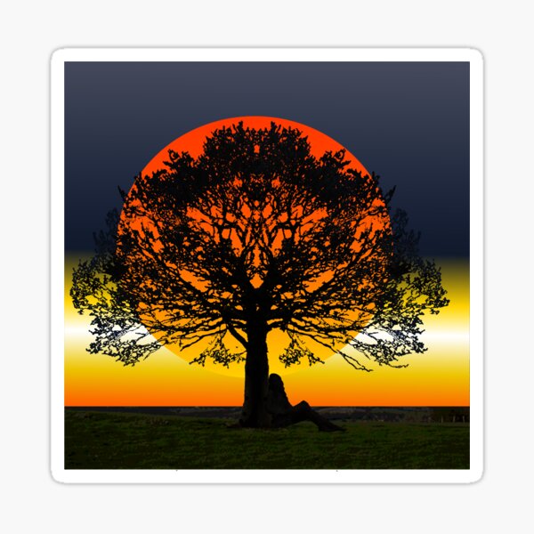 Item preview, Tree In The Sunset designed and sold by PrintYourOwn.