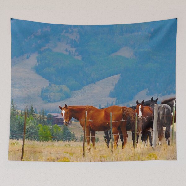 Item preview, Herd of Horses designed and sold by May Finch.