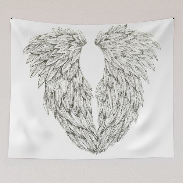 Item preview, Inked Angel Wings designed and sold by corianndesigns.