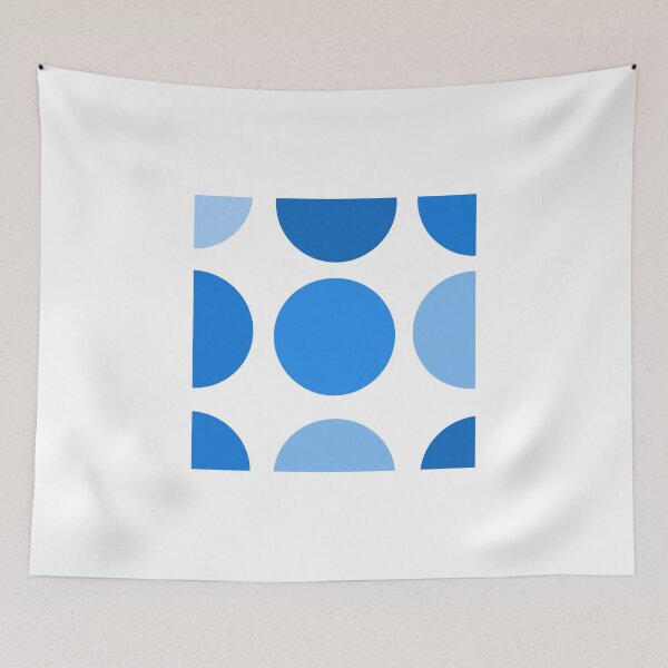 Item preview, Circles blue tones 2 designed and sold by soulysart.