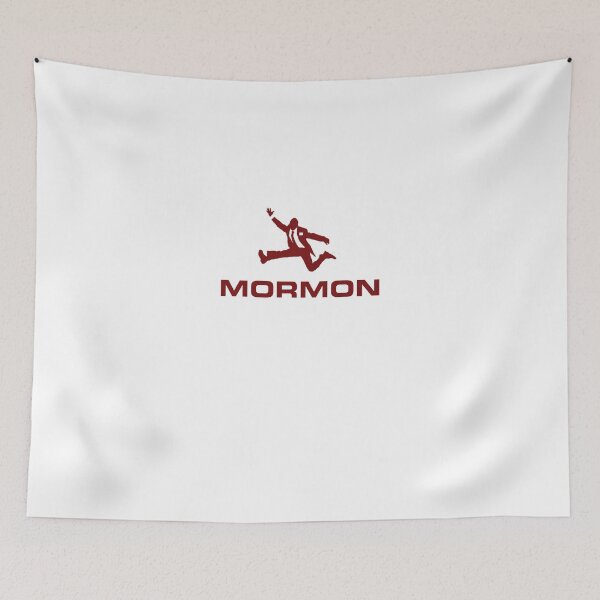 Item preview, MORMON (maroon) - LDStreetwear designed and sold by LDStreetwear.