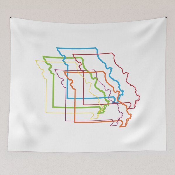 Item preview, missouri pride blur designed and sold by chromatosis.