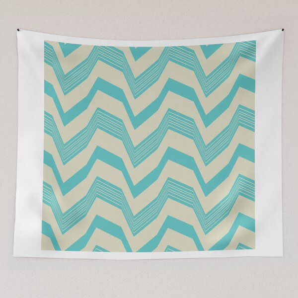Item preview, Blue waves pattern designed and sold by lalylaura.