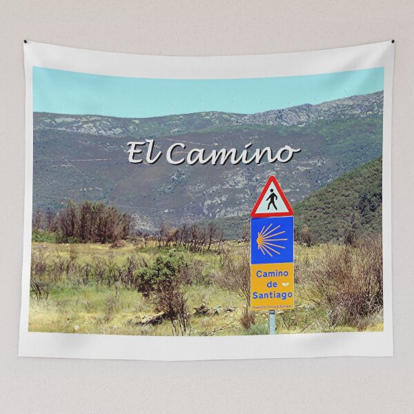 Item preview, El Camino sign, Spain (caption) designed and sold by FranWest.