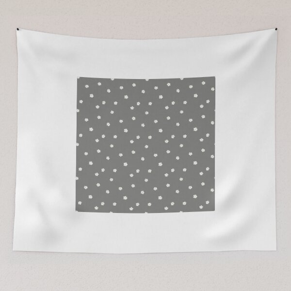 Item preview, Elderflowers on grey, sparse designed and sold by Yael Kisel.