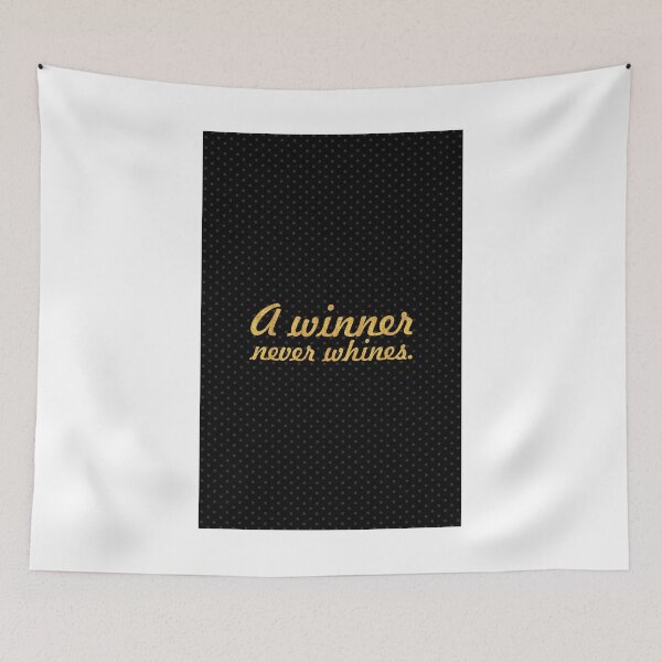 Item preview, A winner never whines... Inspirational Quote designed and sold by Powerofwordss.