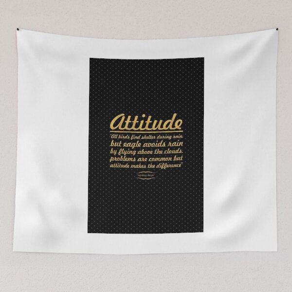 Item preview, Attitude all birds find shelter... “Apj Abdul Kalam” Inspirational Quote designed and sold by Powerofwordss.