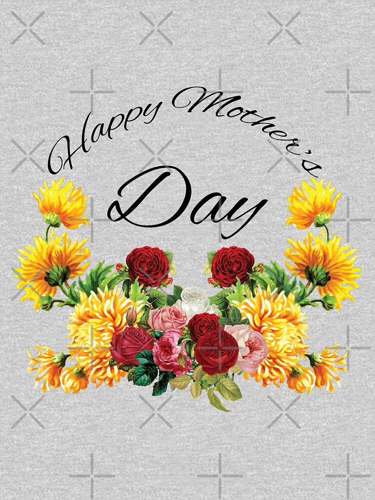 Happy Mothers Day Flowers by tribbledesign