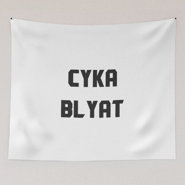 Item preview, Counter Strike Cyka Blyat designed and sold by Purple  Elephant Studio.